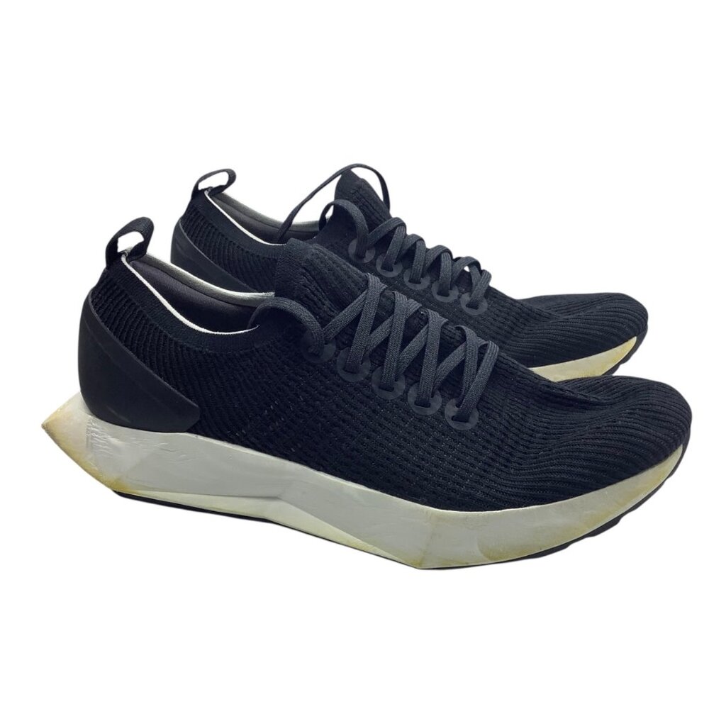 Allbirds Mens Running Shoes 10.5 Black‎ White Eco-Friendly Lightweight Comfort